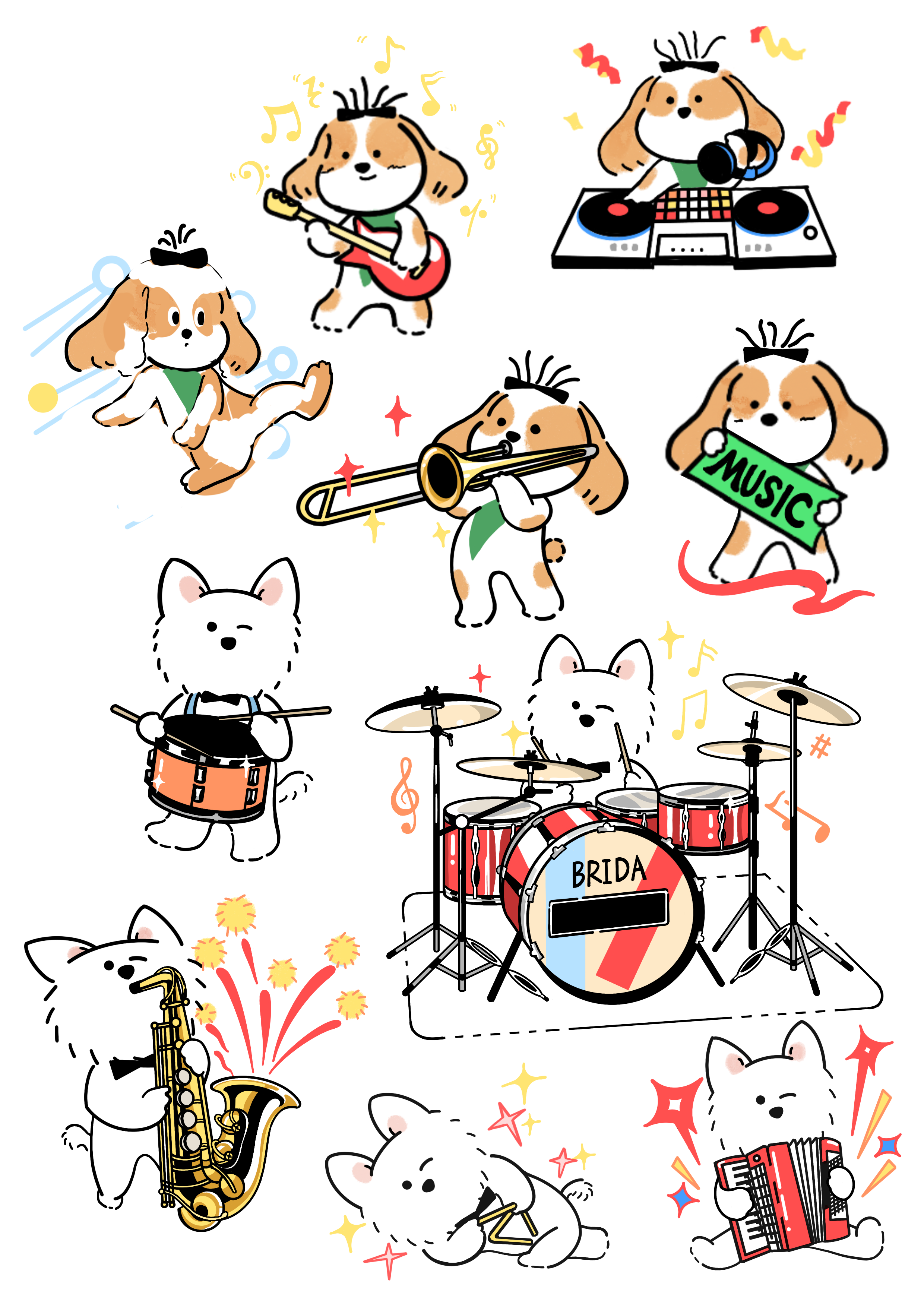 小动物乐队 - 设计图2